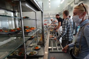 Экскурсия в Чернобыль: столовая ЧАЭС
